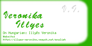 veronika illyes business card